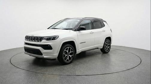 Bright White Clearcoat 2025 Jeep Compass Limited