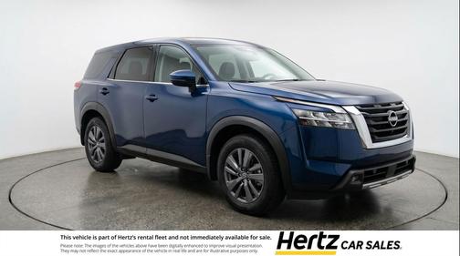 Deep Ocean Blue Pearl 2025 Nissan Pathfinder SV 4WD