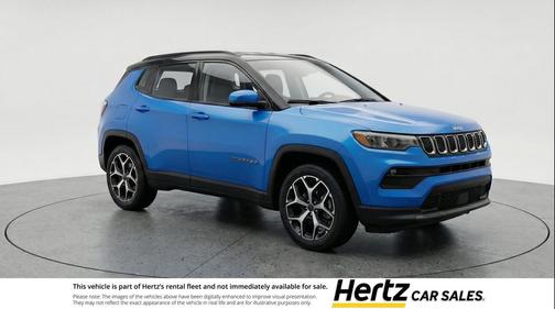 Hydro Blue Pearlcoat 2025 Jeep Compass Limited