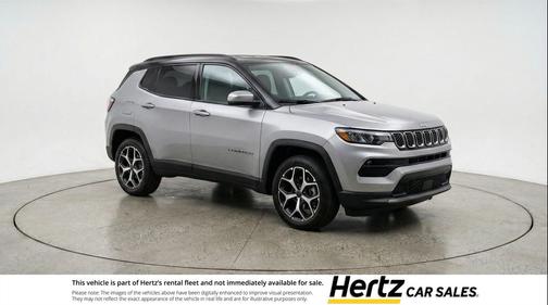 Silver Zynith Metallic Clearcoat 2025 Jeep Compass Limited