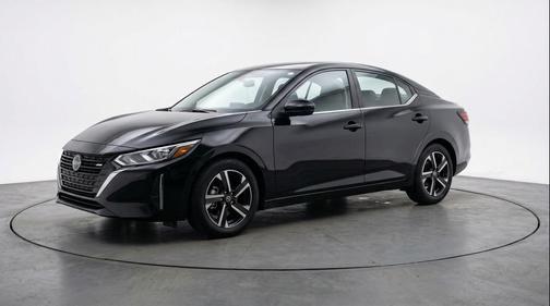 Super Black 2025 Nissan Sentra SV