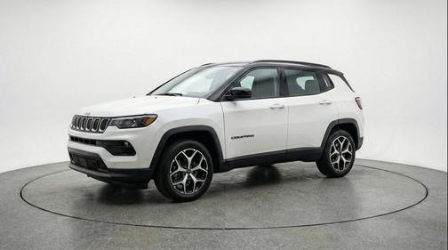 Bright White Clearcoat 2025 Jeep Compass Limited
