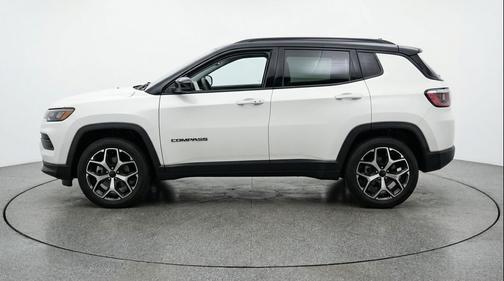 Bright White Clearcoat 2025 Jeep Compass Limited