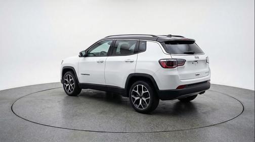 Bright White Clearcoat 2025 Jeep Compass Limited