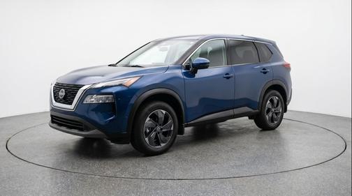 Deep Ocean Blue Pearl 2025 Nissan Rogue SV