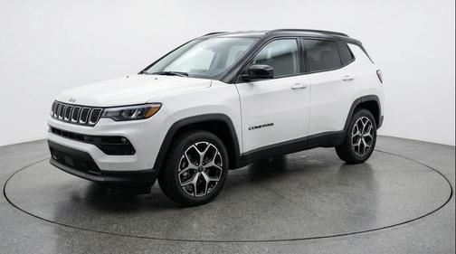 Bright White Clearcoat 2025 Jeep Compass Limited