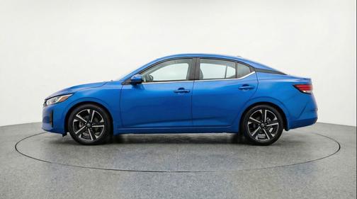 Electric Blue Metallic 2025 Nissan Sentra SV