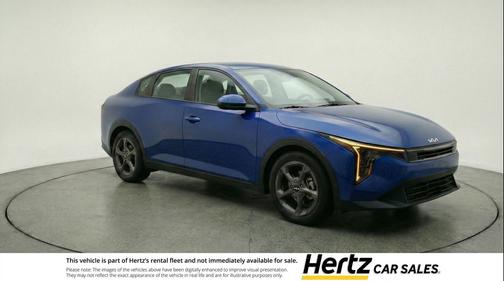 Deep Sea Blue 2025 Kia K4 LXS