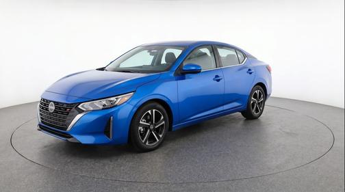 Electric Blue Metallic 2025 Nissan Sentra SV