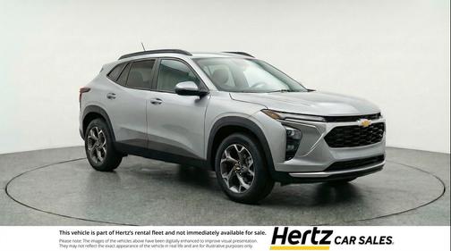 Sterling Gray Metallic 2025 Chevrolet Trax LT