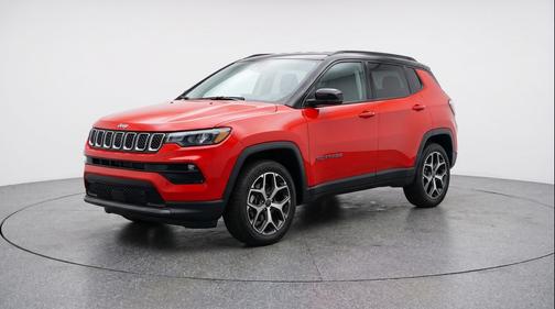 Red Hot Pearlcoat 2025 Jeep Compass Limited
