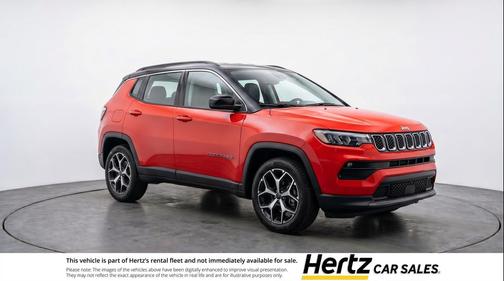 Red Hot Pearlcoat 2025 Jeep Compass Limited