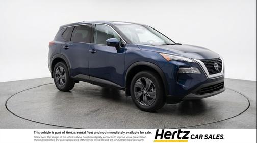 Deep Ocean Blue Pearl 2025 Nissan Rogue SV