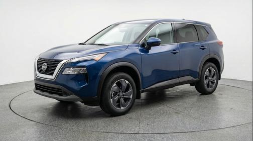 Deep Ocean Blue Pearl 2025 Nissan Rogue SV