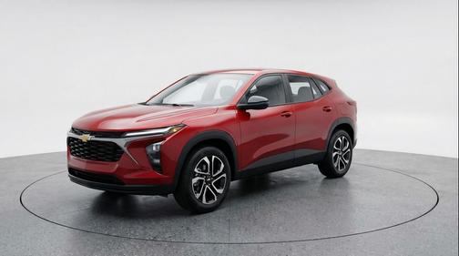 Crimson Metallic 2025 Chevrolet Trax LT