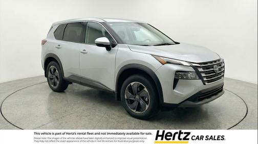 Brilliant Silver Metallic 2025 Nissan Rogue SV