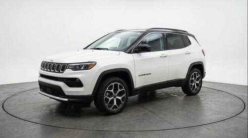 Bright White Clearcoat 2025 Jeep Compass Limited