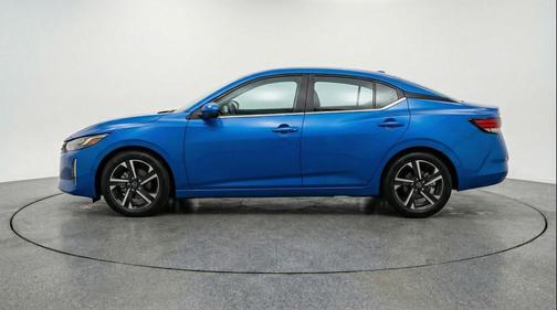 Electric Blue Metallic 2025 Nissan Sentra SV