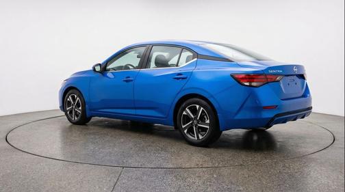Electric Blue Metallic 2025 Nissan Sentra SV