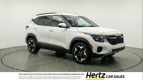 Snow White Pearl 2025 Kia Seltos S