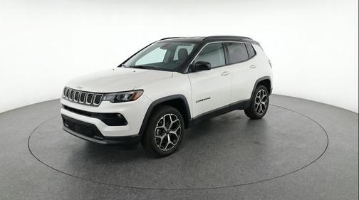 Bright White Clearcoat 2025 Jeep Compass Limited