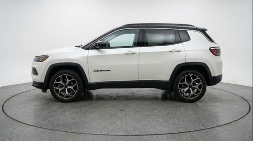Bright White Clearcoat 2025 Jeep Compass Limited