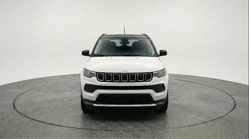 Bright White Clearcoat 2025 Jeep Compass Limited