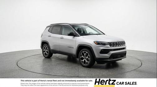 Silver Zynith Metallic Clearcoat 2025 Jeep Compass Limited