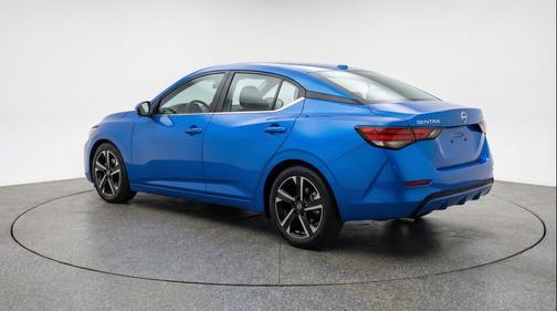 Electric Blue Metallic 2025 Nissan Sentra SV