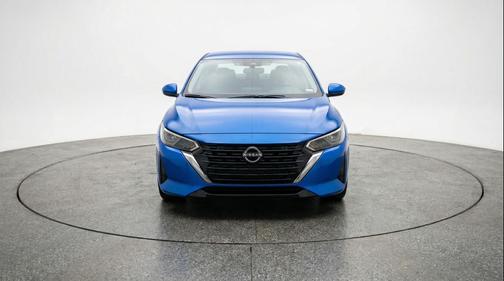 Electric Blue Metallic 2025 Nissan Sentra SV