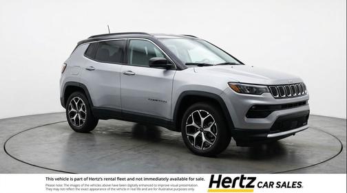 Silver Zynith Metallic Clearcoat 2025 Jeep Compass Limited