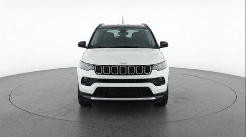 Bright White Clearcoat 2025 Jeep Compass Limited
