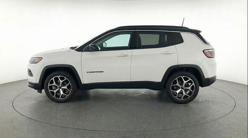 Bright White Clearcoat 2025 Jeep Compass Limited