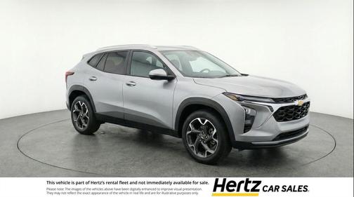 Gray 2025 Chevrolet Trax LT