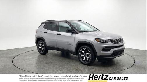 Silver Zynith Metallic Clearcoat 2025 Jeep Compass Limited