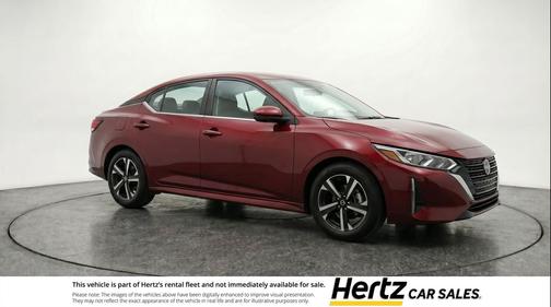 Rosewood Metallic 2025 Nissan Sentra SV