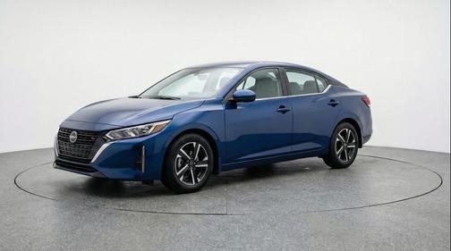 Electric Blue Metallic 2025 Nissan Sentra SV