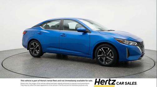 Electric Blue Metallic 2025 Nissan Sentra SV