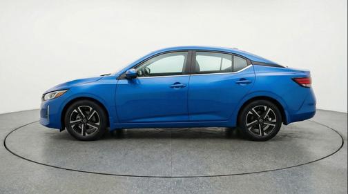 Electric Blue Metallic 2025 Nissan Sentra SV