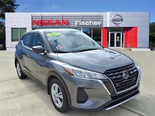 Gun Metallic 2021 Nissan Kicks S