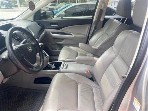 Alabaster Silver Metallic 2012 Honda CR-V EX-L