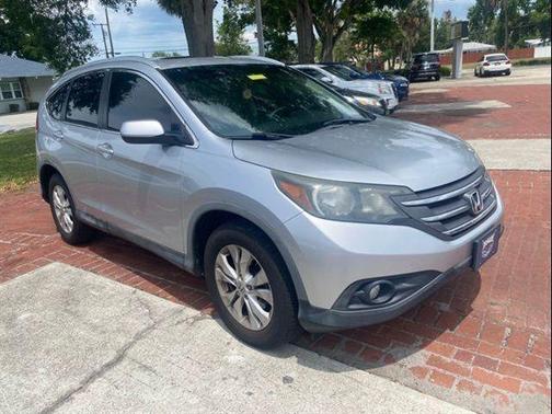 Alabaster Silver Metallic 2012 Honda CR-V EX-L