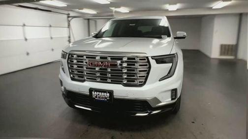 Glacier White Tricoat 2026 GMC Acadia Denali