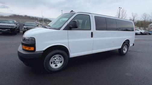 Summit White 2026 Chevrolet Express 3500 3500 Extended Wheelbase, LS, RWD