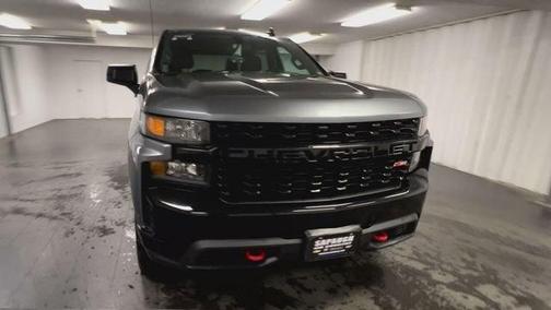 Satin Steel Metallic 2021 Chevrolet Silverado 1500 Custom Trail Boss