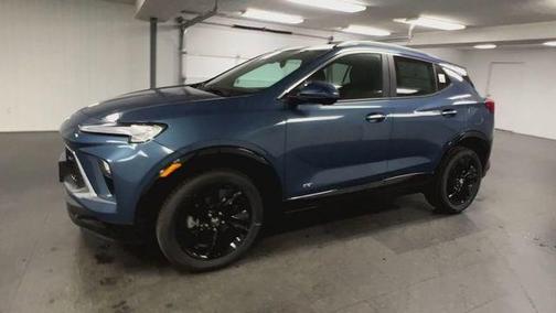 Ocean Blue Metallic 2026 Buick Encore GX Sport Touring