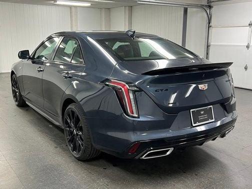 Deep Space Metallic 2026 Cadillac CT4 Sport RWD