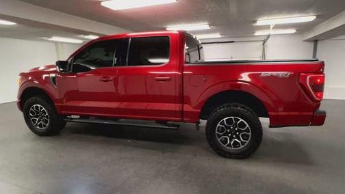 Red 2021 Ford F-150 XLT