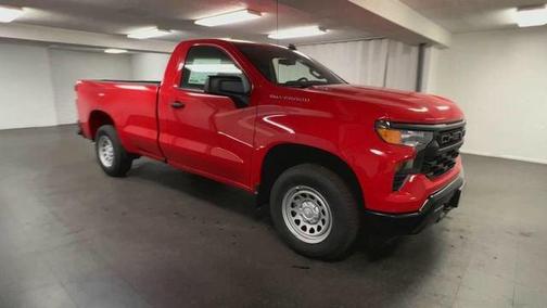 Red Hot 2025 Chevrolet Silverado 1500 WT