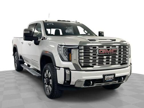 White Frost Tricoat 2024 GMC Sierra 2500 Denali